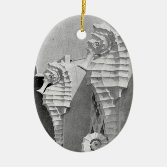 Décoration En Céramique Les SeaHorses de Sarasota (Devant)