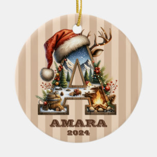 Décoration En Céramique LETTRE vintage DE VACANCES A BAIGNOIRE