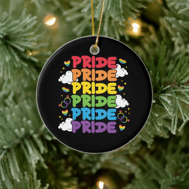 Décoration En Céramique LGBTQ - Mois de la fierté (Arbre)