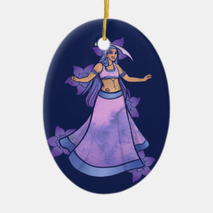 Décoration En Céramique Libra Sword Belly Dancer