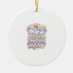 Décoration En Céramique Licorne Tiny Human Major Magic Premium Vector Vect