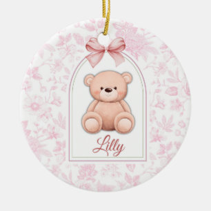 Décoration En Céramique Lilly   Conception personnalisée d'ours en peluche