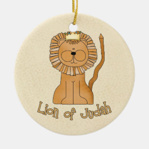 Décoration En Céramique Lion de Juda
