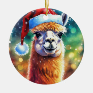 Décoration En Céramique Llama