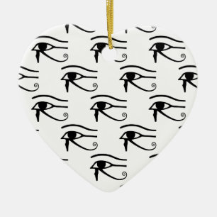 Décoration En Céramique L'Oeil Du Motif Horus