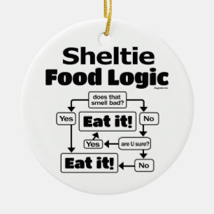 Décoration En Céramique Logique alimentaire de Shelty