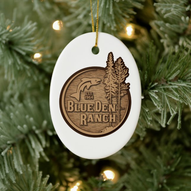 Décoration En Céramique Logo BDR 2020 (Arbre)