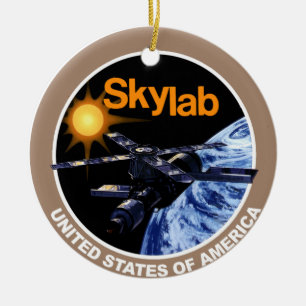 Décoration En Céramique Logo de programme du SKYLAB