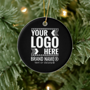 Décoration En Céramique Logo personnalisé, logo d'entreprise ou de marque