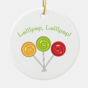 Décoration En Céramique Lollipop