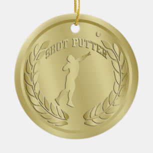 Décoration En Céramique L'or de putter de tir a modifié la tonalité