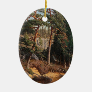 Décoration En Céramique L'ornement "Dans la forêt"