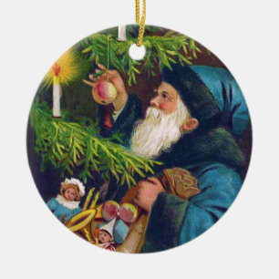 Décoration En Céramique L'ornement de Noël de père Noël