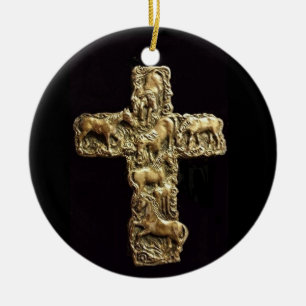 Décoration En Céramique L'ornement de sept chevaux