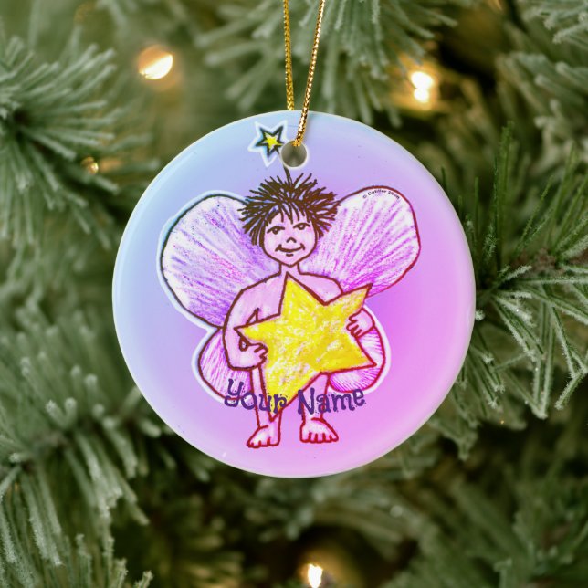 Décoration En Céramique L'ornement de Star Fairy (Arbre)