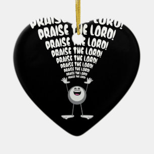 Décoration En Céramique Louange Le Seigneur Emoji