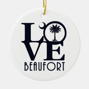 Décoration En Céramique LOVE Beaufort