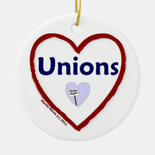 Décoration En Céramique Love Unions