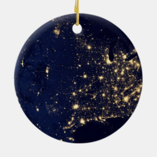 Décoration En Céramique Lumières de la NASA de l'espace Etats-Unis