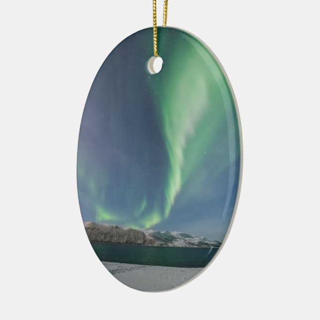 Décoration En Céramique Lumières du Nord en Norvège (Gauche)