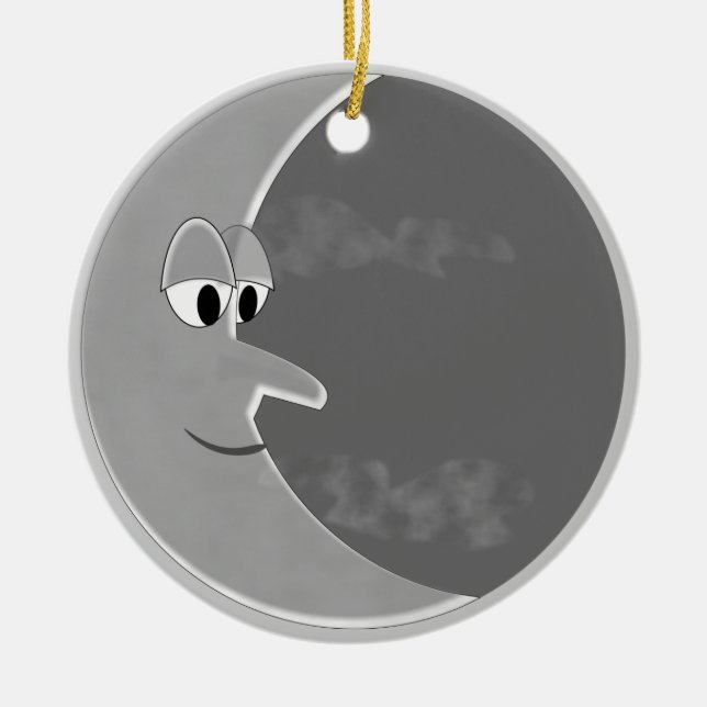 Décoration En Céramique Luna (Devant)