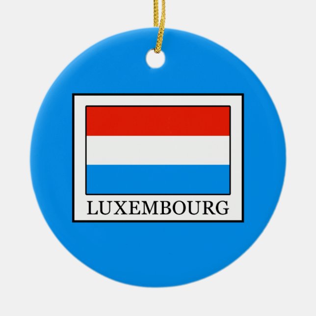 Décoration En Céramique Luxembourg (Devant)