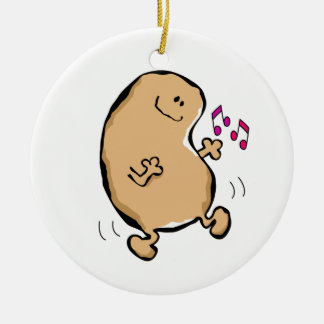 Décoration En Céramique M. Human Bean Doing The Jiggy