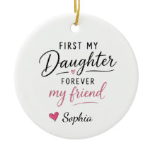 Ma fille d'abord personnalisée pour toujours mon a