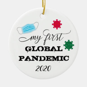 Décoration En Céramique Ma première pandémie mondiale 2020
