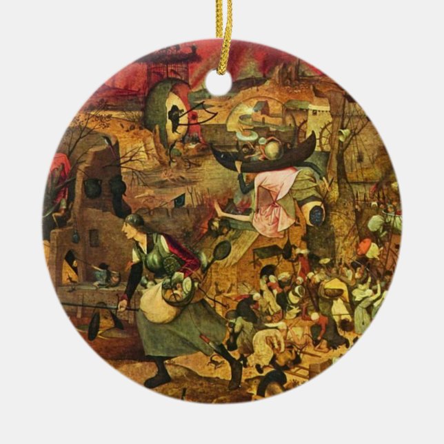 Décoration En Céramique Mad Meg Par Hieronymus Bosch (Devant)