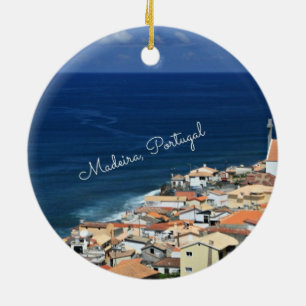 Décoration En Céramique Madère, Portugal, photo de paysage