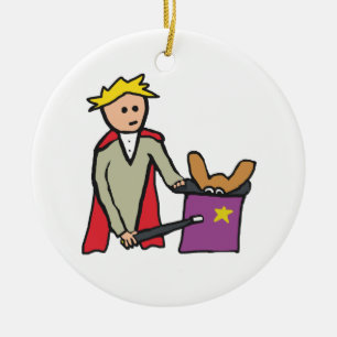 Décoration En Céramique Magicien