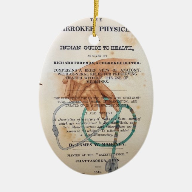 Décoration En Céramique Mains du guérisseur (Devant)