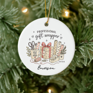 Décoration En Céramique Maison neuve de Noël personnalisée