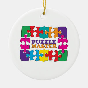 Décoration En Céramique Maître de puzzle