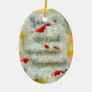 Décoration En Céramique Maladie curative de traumatisme d'art d'espoir de