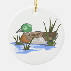Décoration En Céramique Mallard Duck