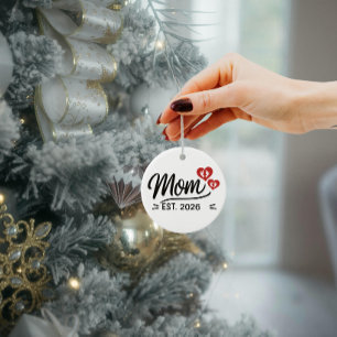 Décoration En Céramique Maman a établi le nom de la fête des mères année S