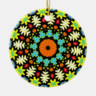 Décoration En Céramique Mandala