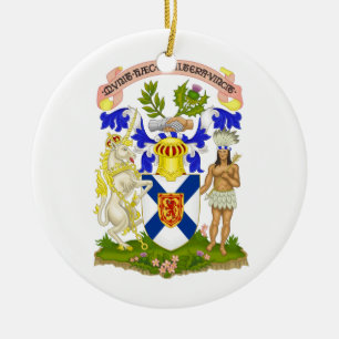 Décoration En Céramique Manteau de la Nouvelle-Écosse (Canada) des bras