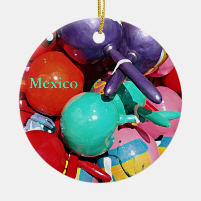 Décoration En Céramique Maracas (Devant)