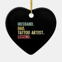 Mari Papa Artiste Tatoueur Légende Hommes Vintage