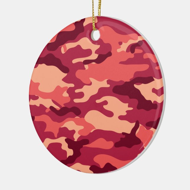 DÉCORATION EN CÉRAMIQUE MARTIAN DESERT CAMO / CAMOUFLAGE DAZZLE MOTIF (Gauche)