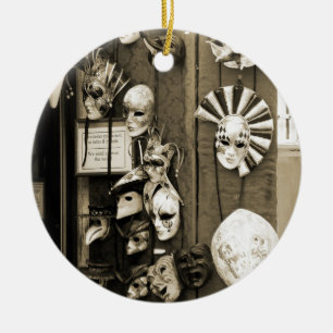Décoration En Céramique Masques dans Veneza