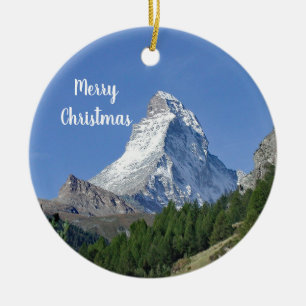 Décoration En Céramique Matterhorn 2 Noël