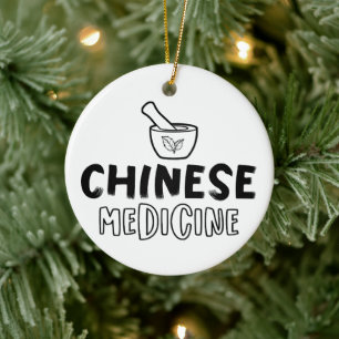 Décoration En Céramique Médecine chinoise Herbes Médicales Hérbaliste Thér