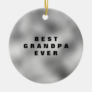 Décoration En Céramique Meilleur grand-père jamais personnalisé