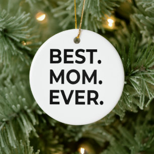 Décoration En Céramique Meilleure Maman Ever, Je T'aime Maman, Cadeau de F
