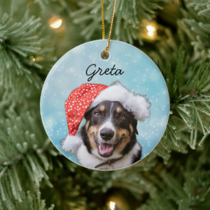 Décoration En Céramique Meilleure photo de chien Portrait de compagnie ani