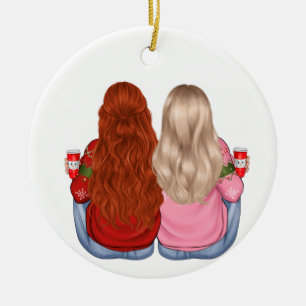 Décoration En Céramique Meilleures Amies Pour Toujours Personnalisées